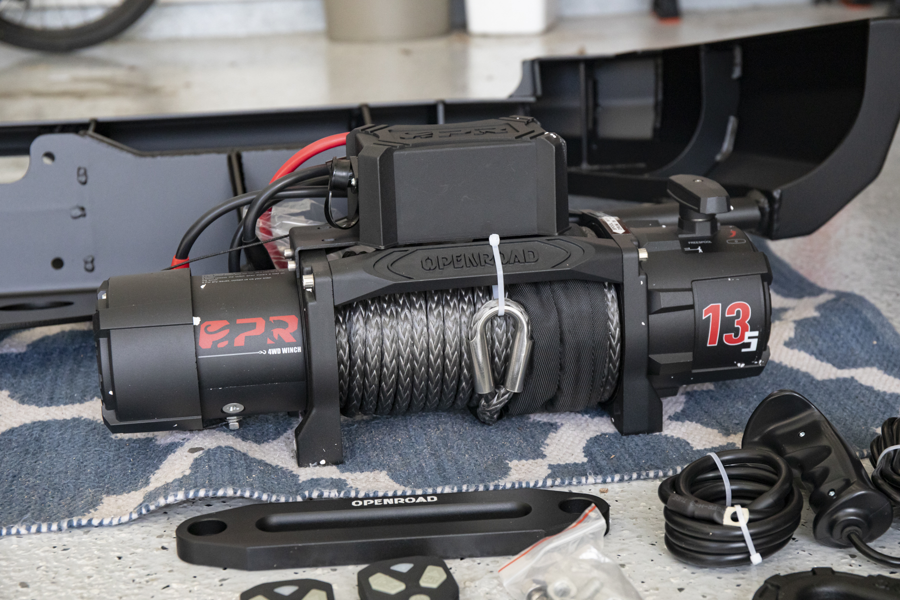 OPENROAD Panther Series 13,500 Lb. Winch - Initial Impressions