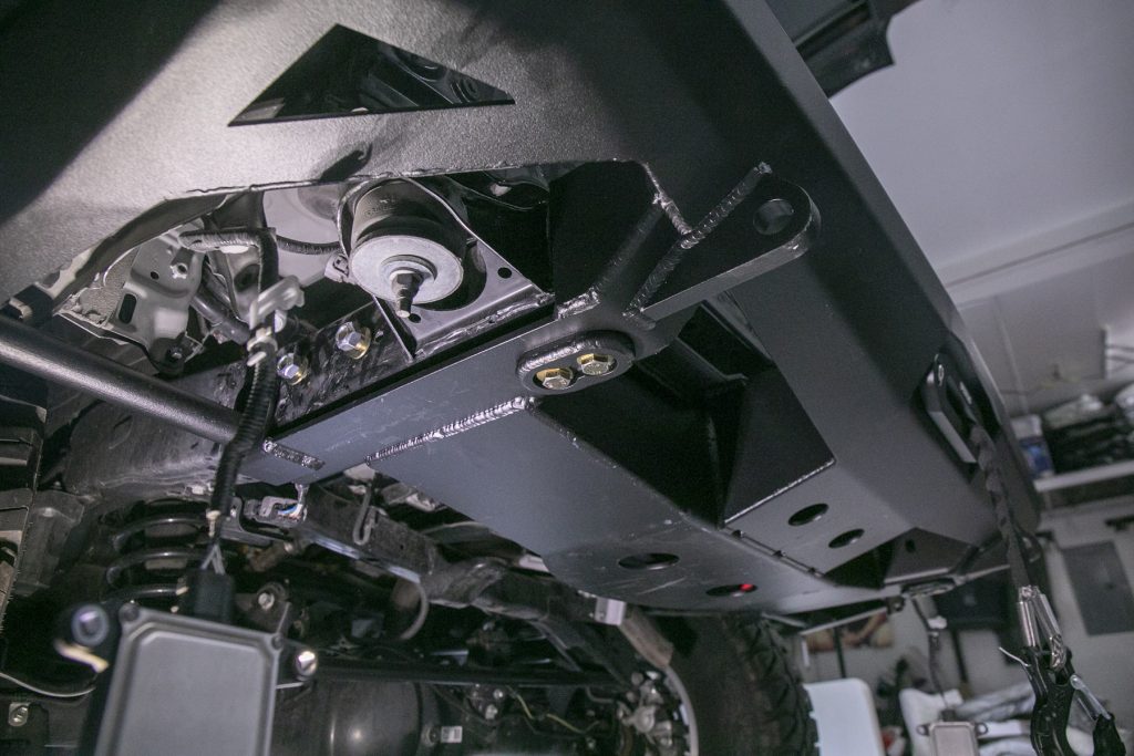 Beatty Rear Bumper With Winch From Underneath