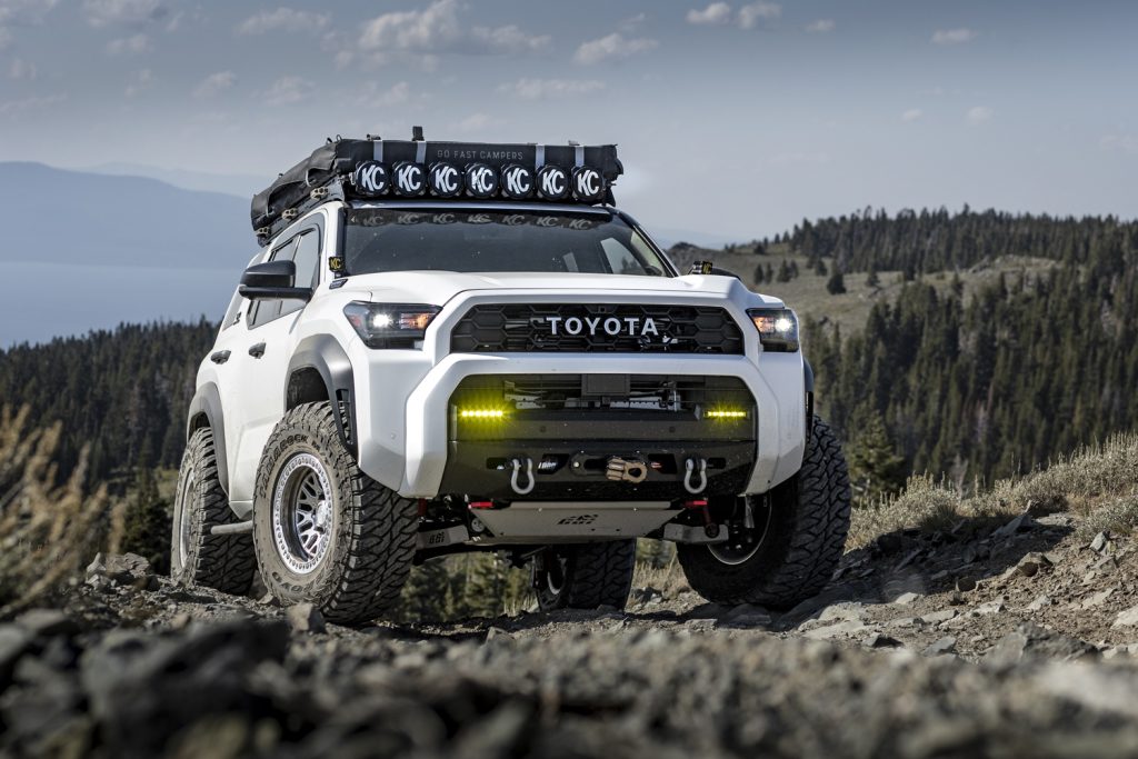 White 6th Gen 4Runner OEM+ Overland Build