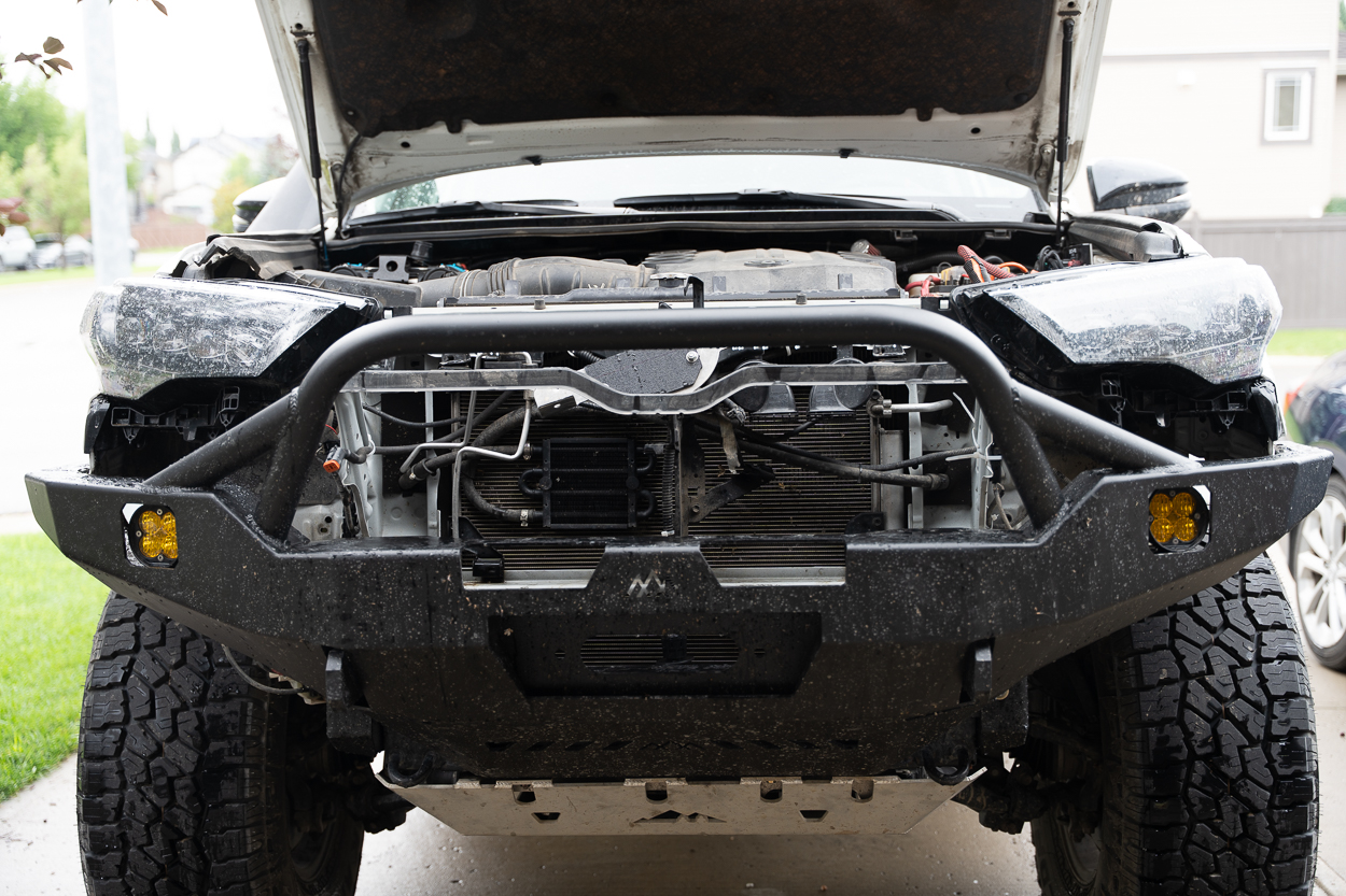 Changing Headlights On 4Runner With High Clearance Bumper