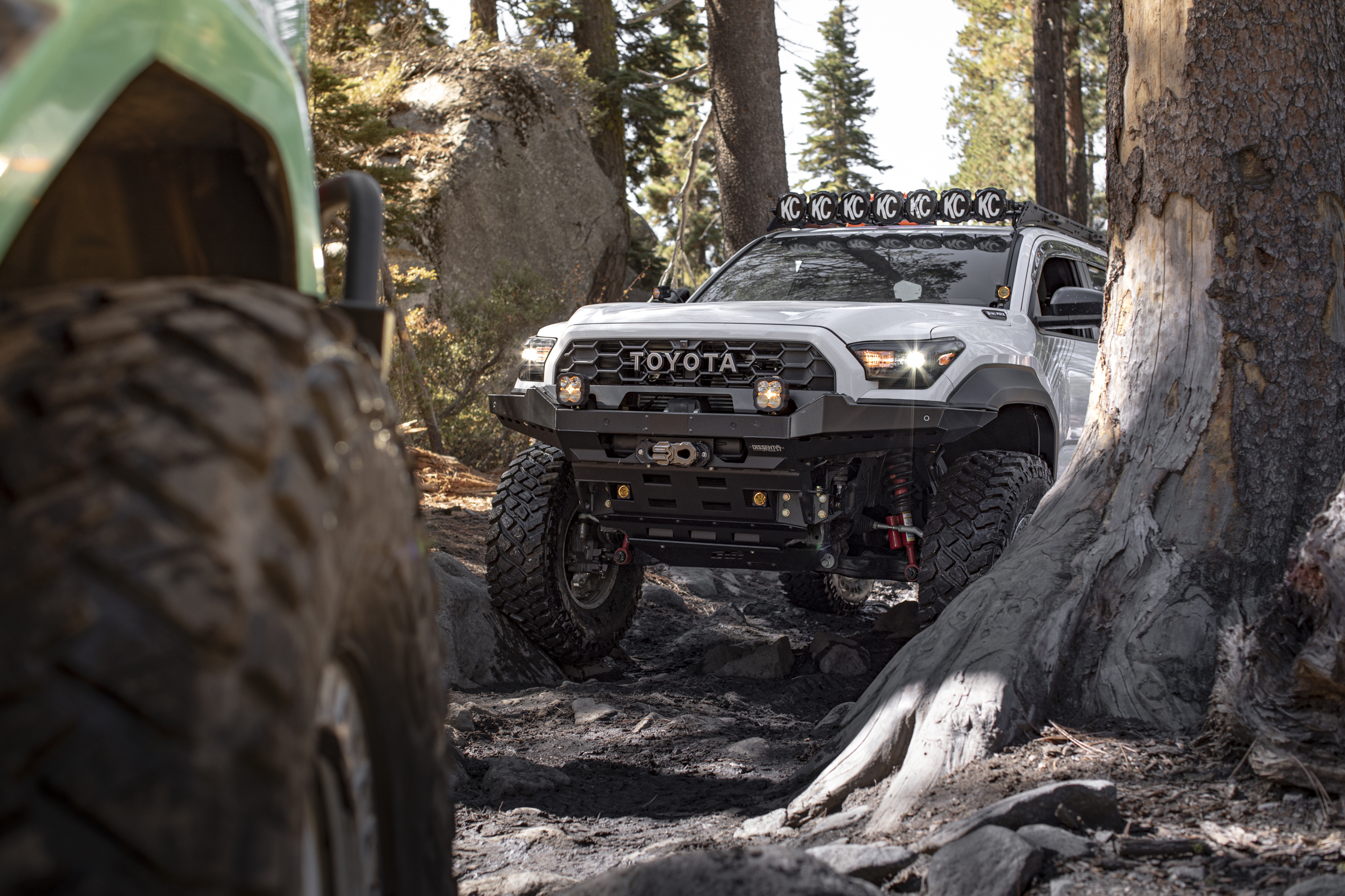 6th Gen 4Runner Front Bumper on Rubicon