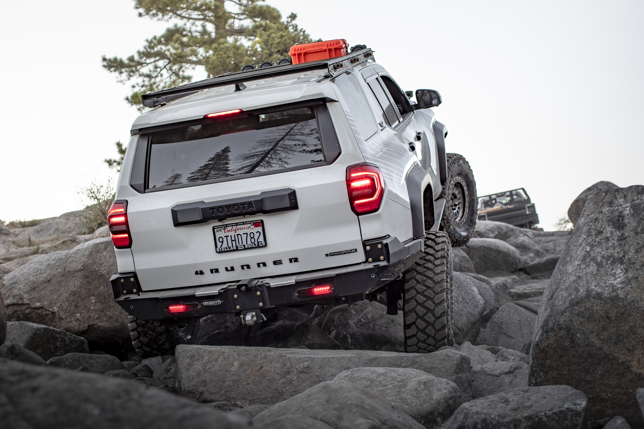 Rock Crawling 6th Gen On Rubicon Trail Near Lake Tahoe