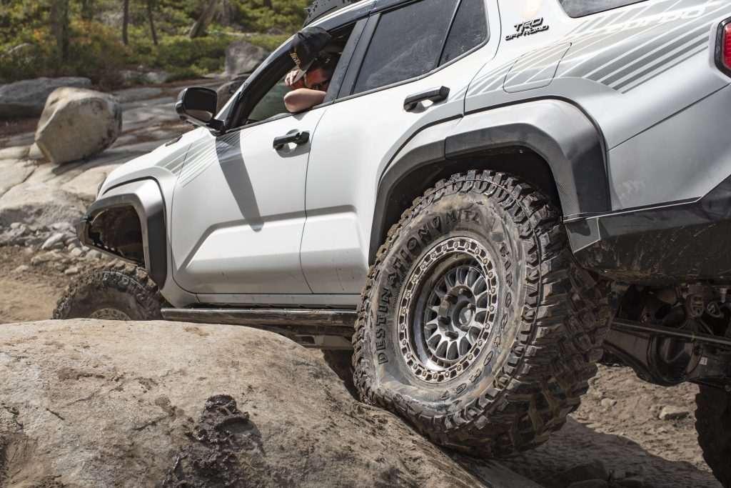 6th Gen 4Runner Off-Roading On Rubicon