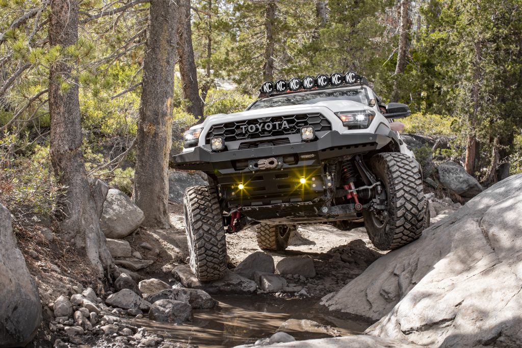 6th Gen 4Runner Off-Roading On Rubicon Trail In California