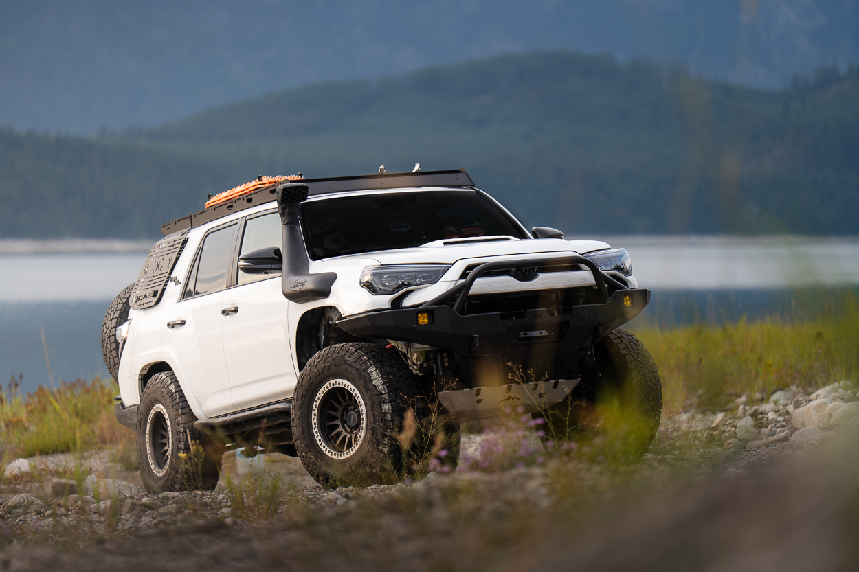 Lightweight Full Width Aluminum Front Bumper For 4Runner