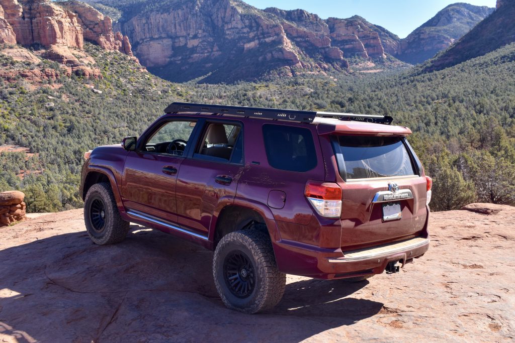 Low Profile Aluminum & Carbon Steel Roof Rack For 4Runner