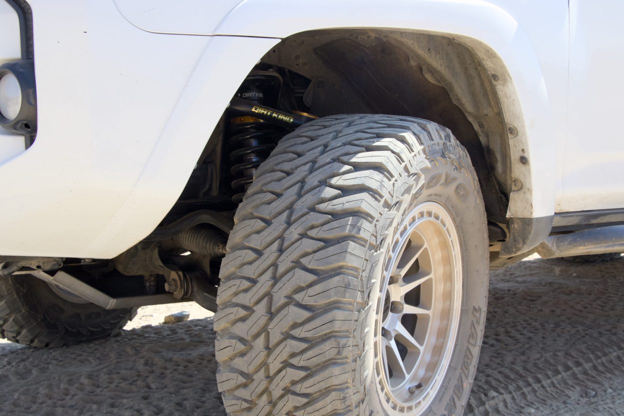 12.5" Wide 33" Tires On 4Runner