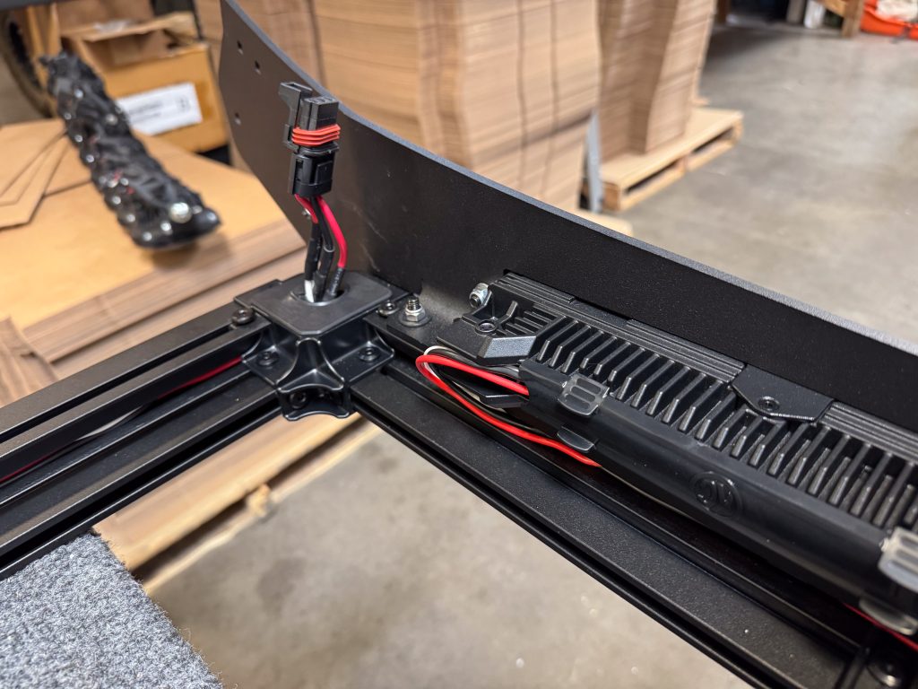 KC HiLiTES Platform One Roof Rack Wire Management Slots