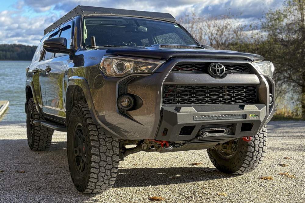 Ironman 4X4 Raid Front Winch Bumper On 5th Gen 4Runner