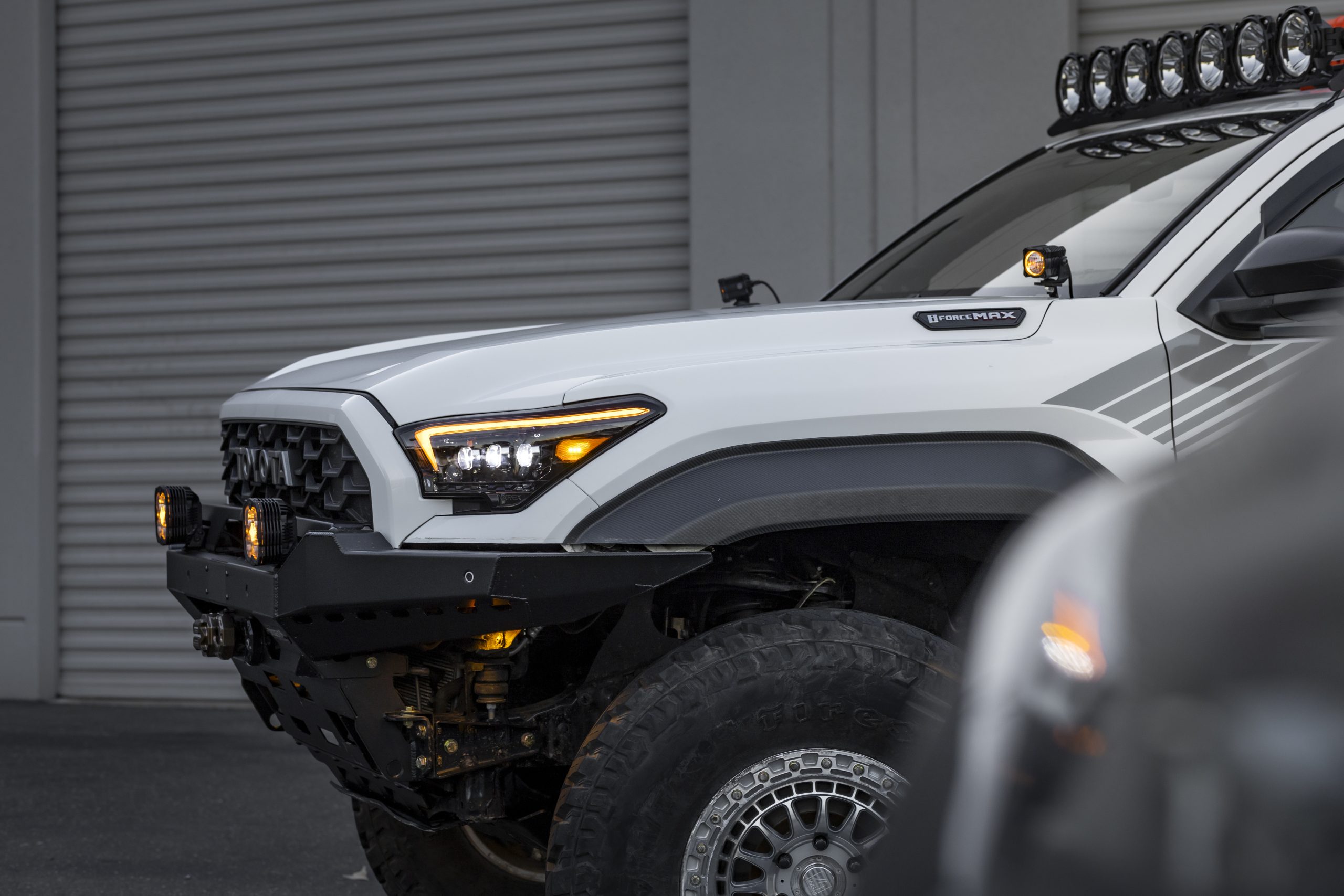 Amber DRL Check Alpharex Headlights 6th Gen 4Runner