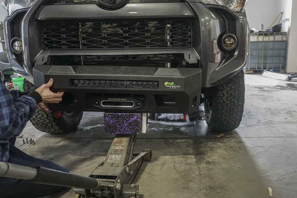 Installing Ironman Raid Winch Bumper
