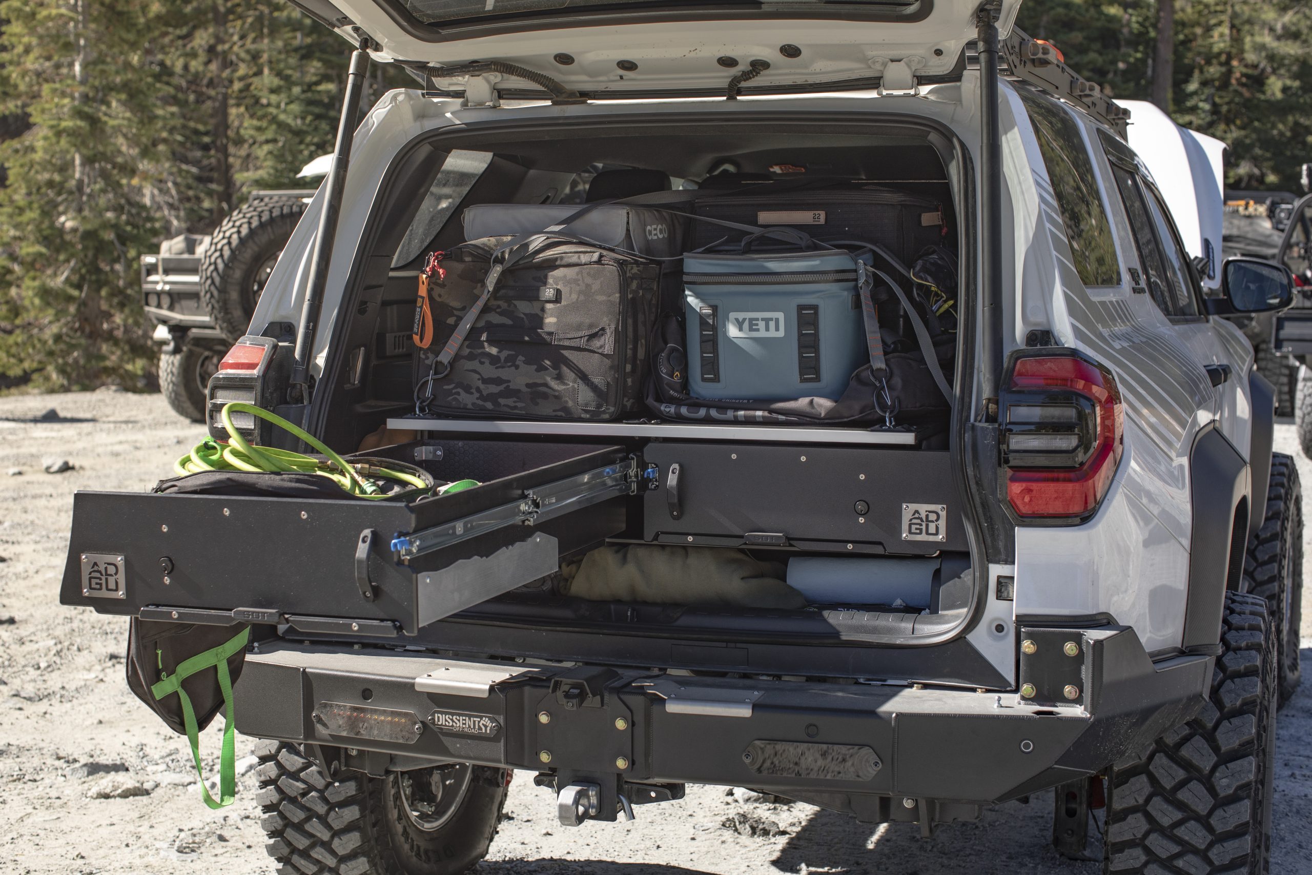 drawer system for offroading