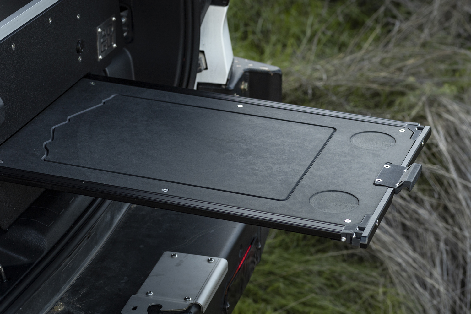 slide out tables for drawer system