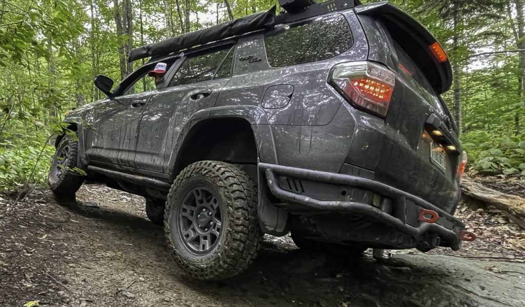 Off-Roading Testing Ironman 4x4 Raid Rear Bumper
