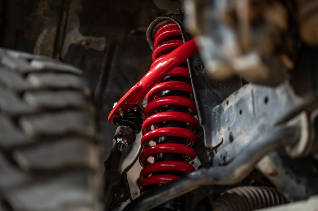 Red UCAs & Red Coilovers On 5th Gen 4Runner