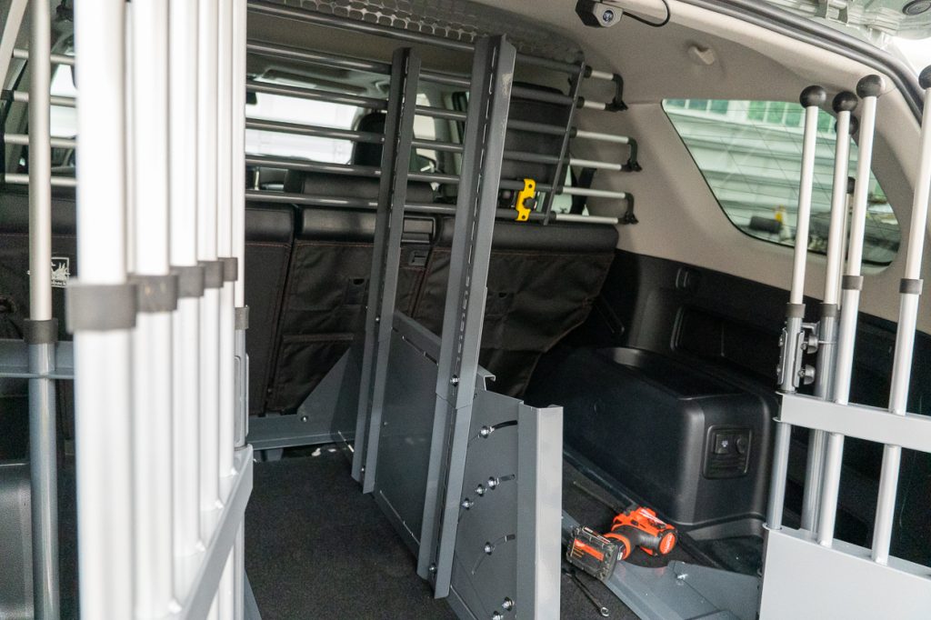 Installing Dog Kennel In 4Runner Cargo Area