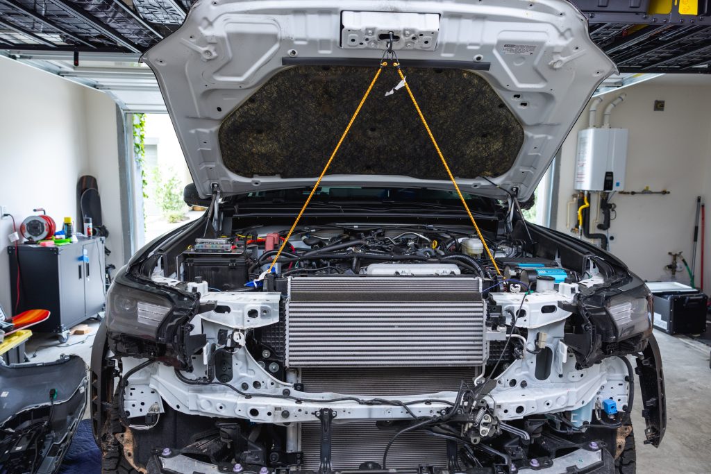 Installing New Intercooler On 6G 4Runner