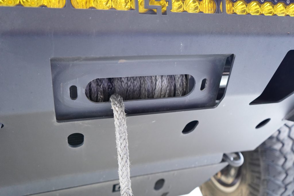Remove Old Winch Fairlead & Shackle