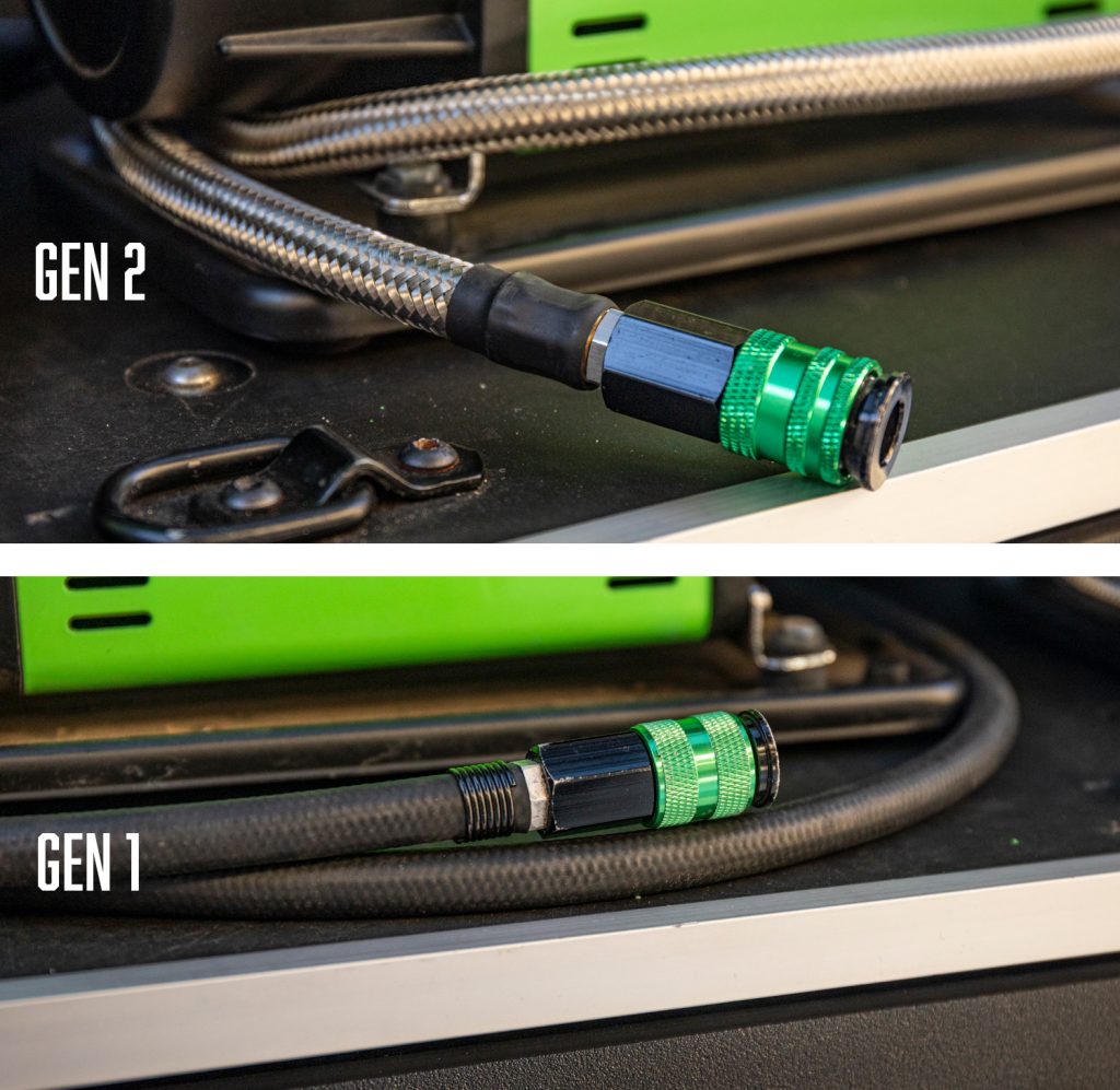 Stainless Steel Vs. Rubber Outlet Hose